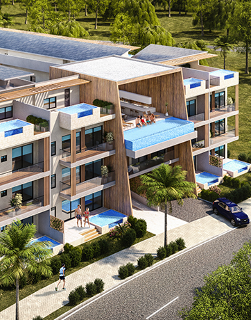 Cap Cana – Green Village Condos - AIDES Cap Cana Real Estate