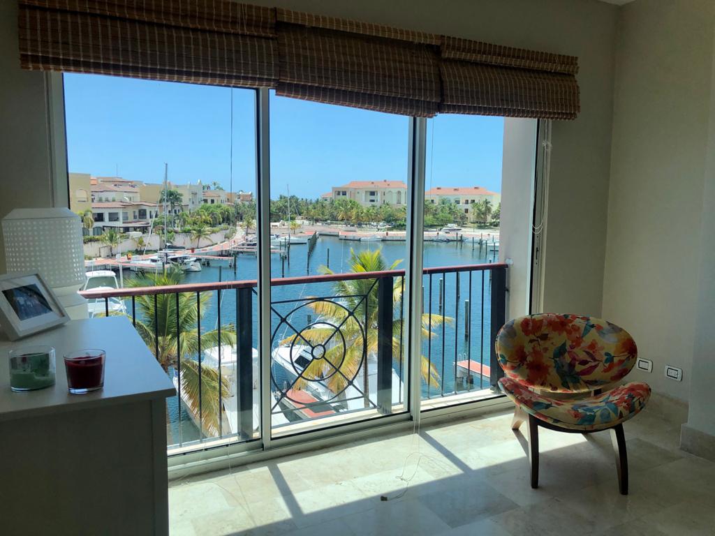 inside ourtside view Marina Apartment fully furnished, cap cana punta cana