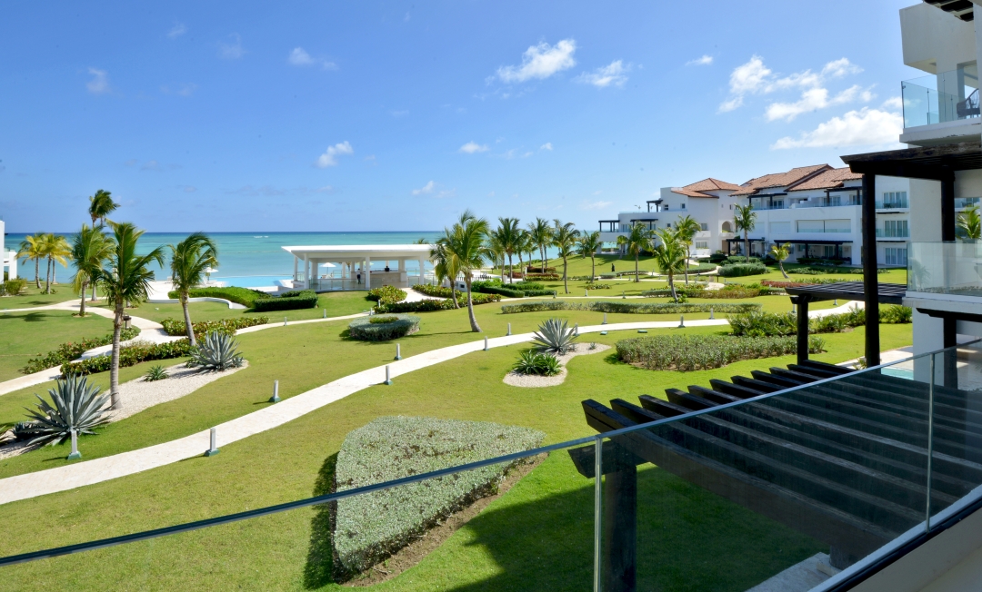 Brand new two bedroom Beach Condo apartment for sale in Punta Palmera Cap Cana, Punta Cana