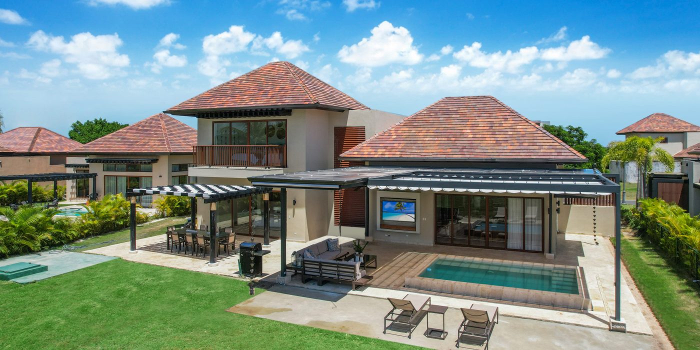 3 Bedroom Villa in Green Village for sale fully furnished at Cap Cana
